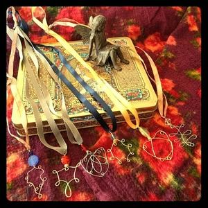 Handmade Wire Wrapped Faerie Bubble Wand Necklaces One Size